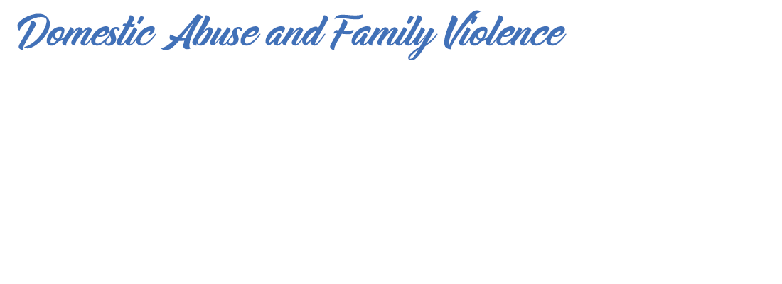 Overlay | Domestic and Family Violence